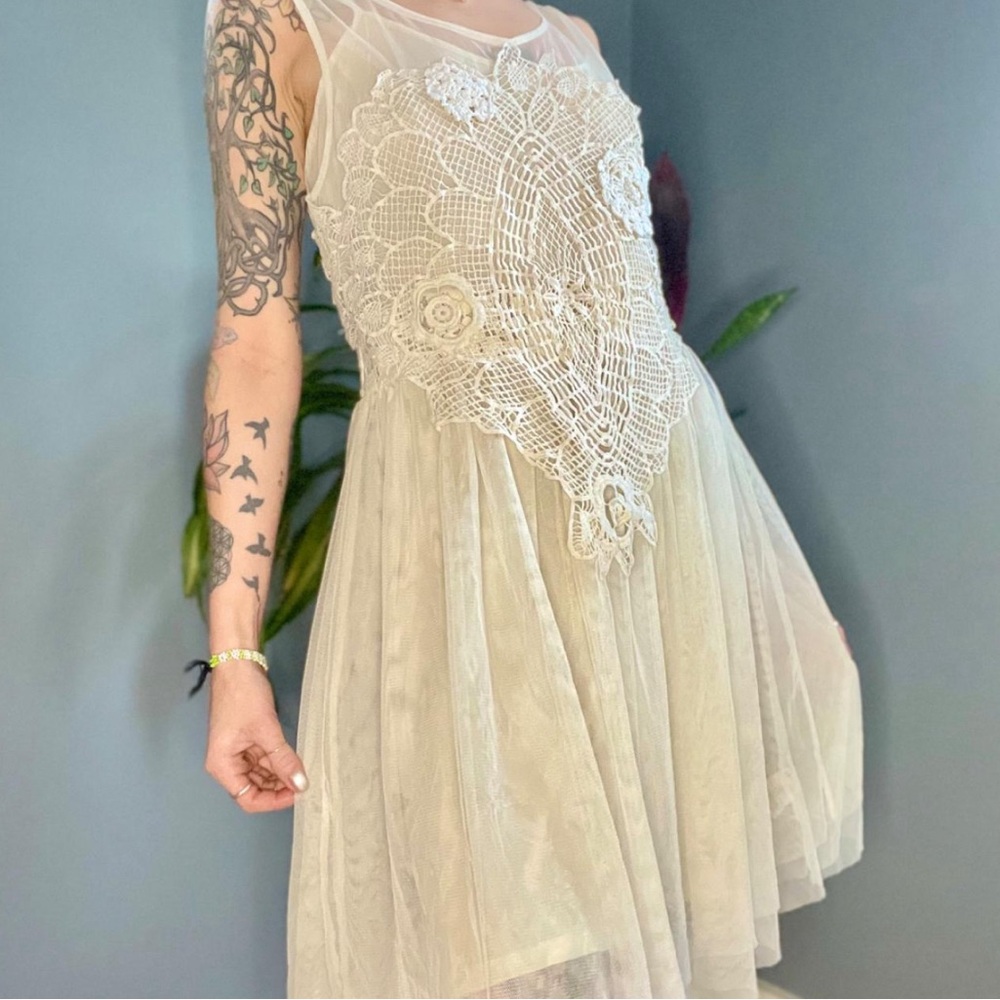 Free People Crochet Dresss
